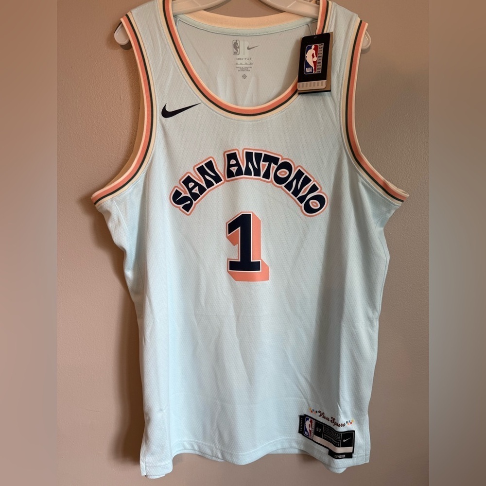 Nike Light Blue Basketball Jersey